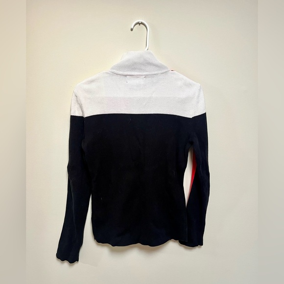 VTG Ralph Lauren Sport Turtleneck Ribbed Quarterzip size Small - Picture 7 of 7